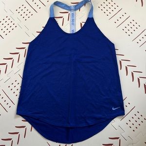 Women's Nike Racerback Extra Small Bright Blue Tank Top